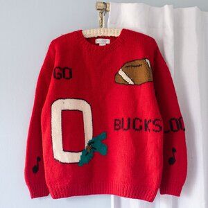 Ohio State Bucks Chunky Knit Sweater